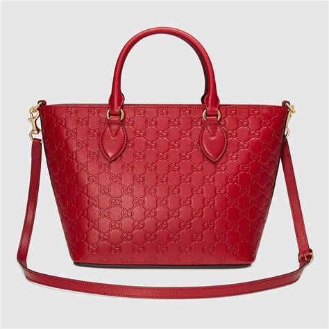 gucci signature leather tote bag|gucci clear tote bag.